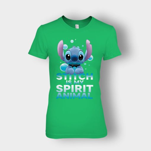 My-Spririt-Animal-Disney-Lilo-And-Stitch-Ladies-T-Shirt-Irish-Green