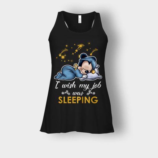 My-Wish-Job-Is-Sleeping-Disney-Mickey-Inspired-Bella-Womens-Flowy-Tank-Black