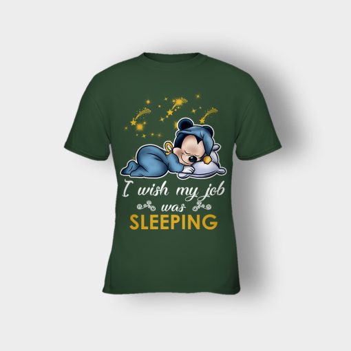 My-Wish-Job-Is-Sleeping-Disney-Mickey-Inspired-Kids-T-Shirt-Forest