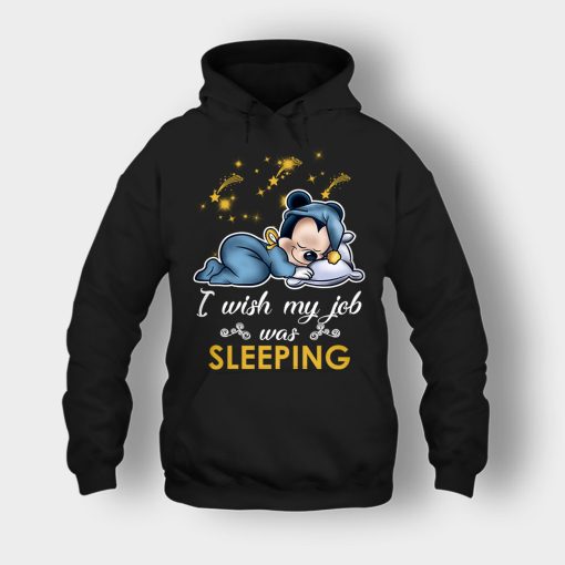 My-Wish-Job-Is-Sleeping-Disney-Mickey-Inspired-Unisex-Hoodie-Black