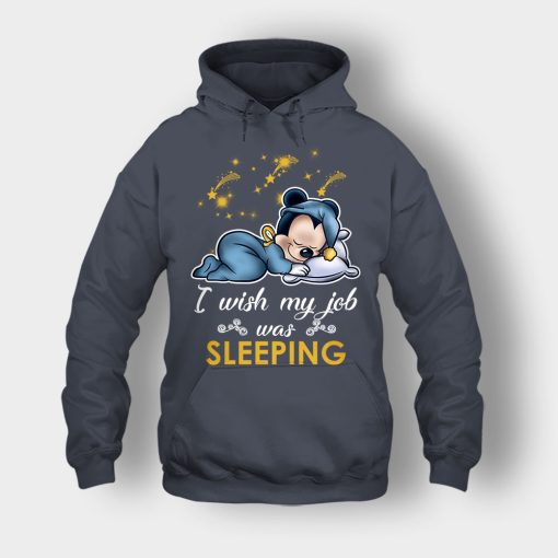 My-Wish-Job-Is-Sleeping-Disney-Mickey-Inspired-Unisex-Hoodie-Dark-Heather