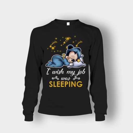 My-Wish-Job-Is-Sleeping-Disney-Mickey-Inspired-Unisex-Long-Sleeve-Black