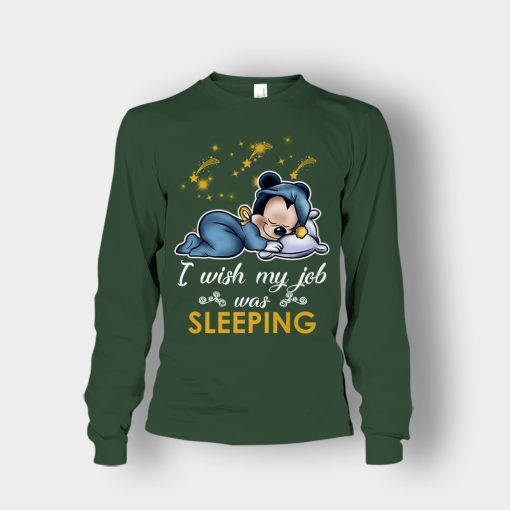 My-Wish-Job-Is-Sleeping-Disney-Mickey-Inspired-Unisex-Long-Sleeve-Forest