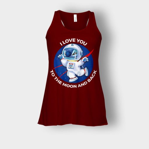 Nase-I-Love-You-Disney-Lilo-And-Stitch-Bella-Womens-Flowy-Tank-Maroon