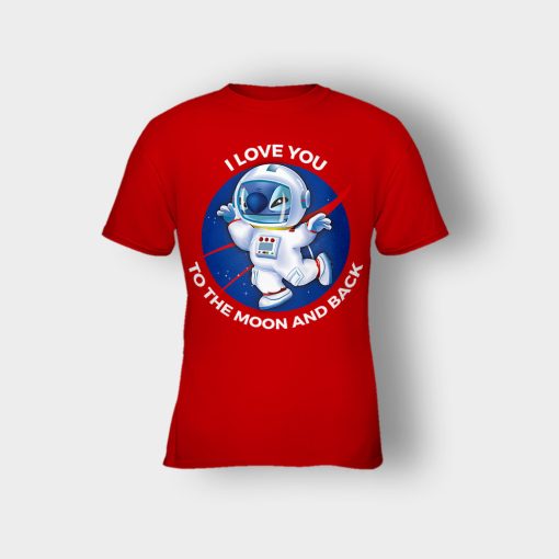 Nase-I-Love-You-Disney-Lilo-And-Stitch-Kids-T-Shirt-Red