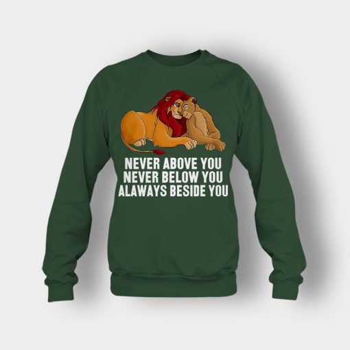 Never-Above-You-Never-Below-You-Always-Beside-You-The-Lion-King-Disney-Inspired-Crewneck-Sweatshirt-Forest