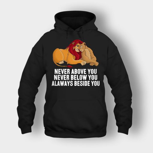 Never-Above-You-Never-Below-You-Always-Beside-You-The-Lion-King-Disney-Inspired-Unisex-Hoodie-Black