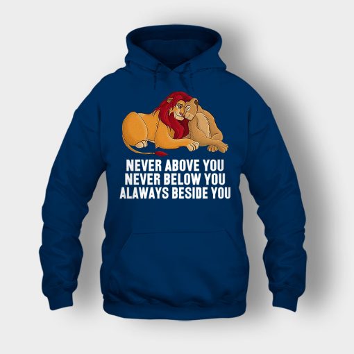 Never-Above-You-Never-Below-You-Always-Beside-You-The-Lion-King-Disney-Inspired-Unisex-Hoodie-Navy