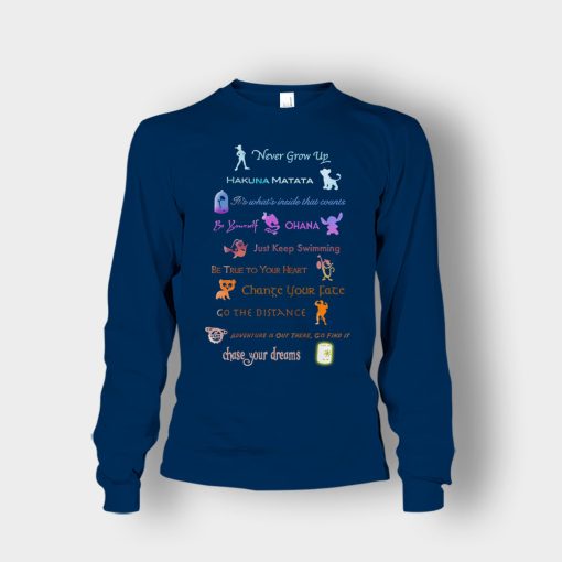 Never-Grow-Up-Disney-Unisex-Long-Sleeve-Navy