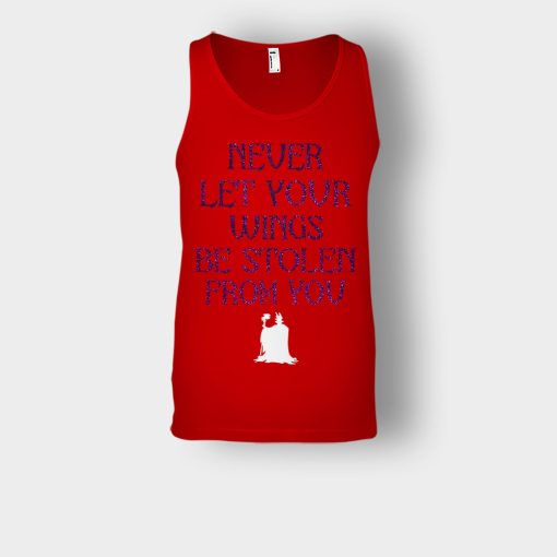 Never-Let-Your-Wings-Be-Stolen-From-You-Disney-Maleficient-Inspired-Unisex-Tank-Top-Red