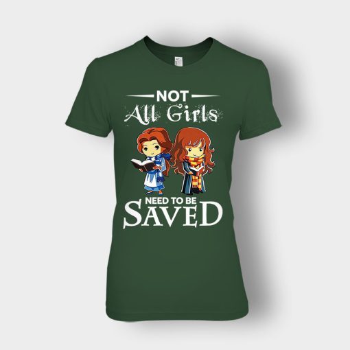 Not-All-Girls-Need-To-Be-Saved-Hermione-And-Belles-Disney-Beauty-And-The-Beast-Ladies-T-Shirt-Forest