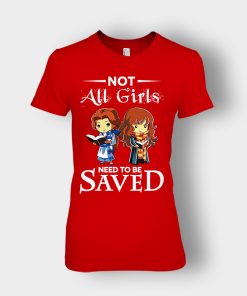 Not-All-Girls-Need-To-Be-Saved-Hermione-And-Belles-Disney-Beauty-And-The-Beast-Ladies-T-Shirt-Red