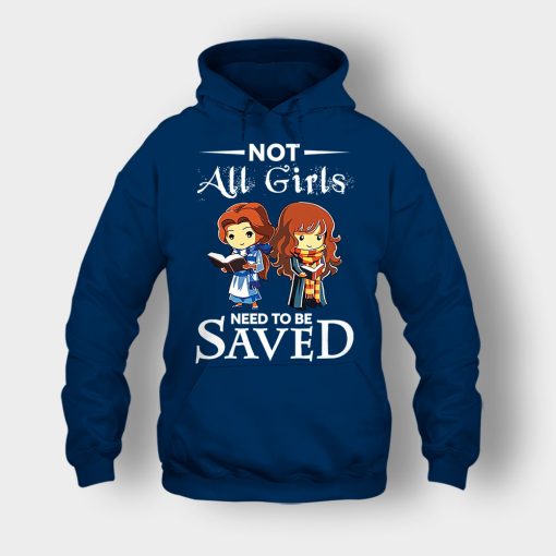 Not-All-Girls-Need-To-Be-Saved-Hermione-And-Belles-Disney-Beauty-And-The-Beast-Unisex-Hoodie-Navy