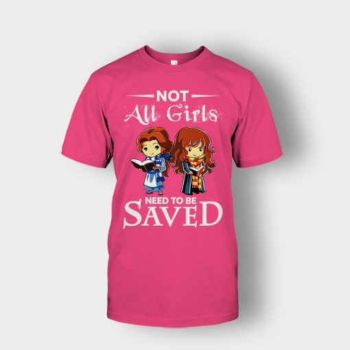 Not-All-Girls-Need-To-Be-Saved-Hermione-And-Belles-Disney-Beauty-And-The-Beast-Unisex-T-Shirt-Heliconia