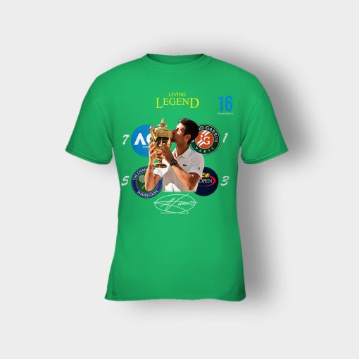 Novak-Djokovic-Living-Legend-Wimbledon-Champion-2019-Kids-T-Shirt-Irish-Green
