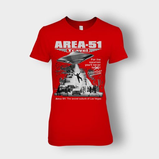Official-Area-51-Travel-the-secret-suburb-of-Las-Vegas-Ladies-T-Shirt-Red