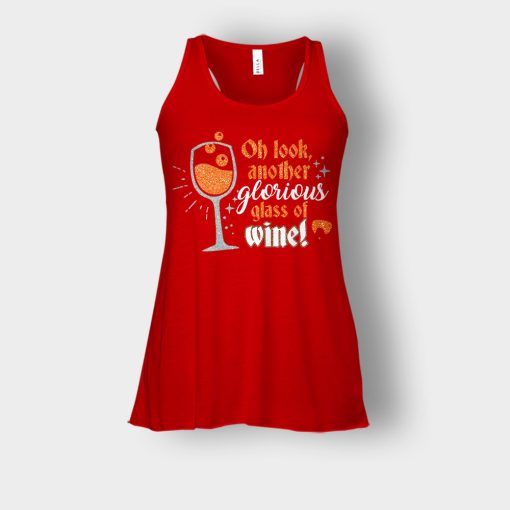 Oh-Look-Another-Glorious-Glass-Of-Wine-Winnie-Sanderson-Bella-Womens-Flowy-Tank-Red
