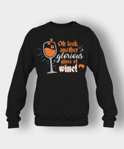 Oh-Look-Another-Glorious-Glass-Of-Wine-Winnie-Sanderson-Crewneck-Sweatshirt-Black