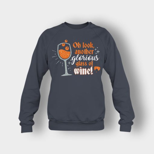 Oh-Look-Another-Glorious-Glass-Of-Wine-Winnie-Sanderson-Crewneck-Sweatshirt-Dark-Heather