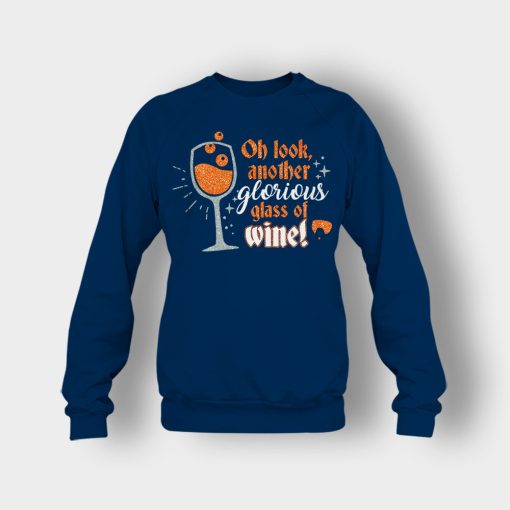 Oh-Look-Another-Glorious-Glass-Of-Wine-Winnie-Sanderson-Crewneck-Sweatshirt-Navy