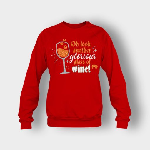 Oh-Look-Another-Glorious-Glass-Of-Wine-Winnie-Sanderson-Crewneck-Sweatshirt-Red