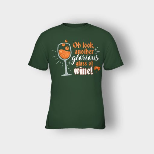 Oh-Look-Another-Glorious-Glass-Of-Wine-Winnie-Sanderson-Kids-T-Shirt-Forest