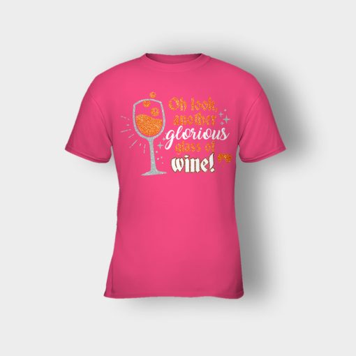 Oh-Look-Another-Glorious-Glass-Of-Wine-Winnie-Sanderson-Kids-T-Shirt-Heliconia