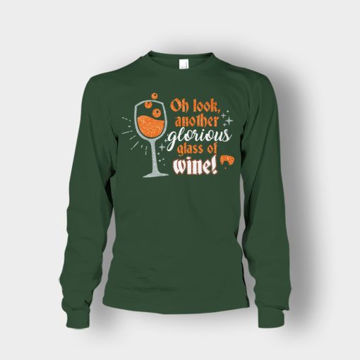 Oh-Look-Another-Glorious-Glass-Of-Wine-Winnie-Sanderson-Unisex-Long-Sleeve-Forest
