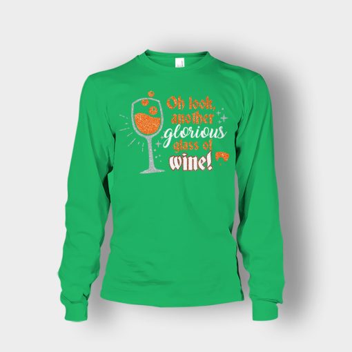 Oh-Look-Another-Glorious-Glass-Of-Wine-Winnie-Sanderson-Unisex-Long-Sleeve-Irish-Green