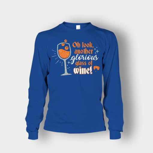 Oh-Look-Another-Glorious-Glass-Of-Wine-Winnie-Sanderson-Unisex-Long-Sleeve-Royal
