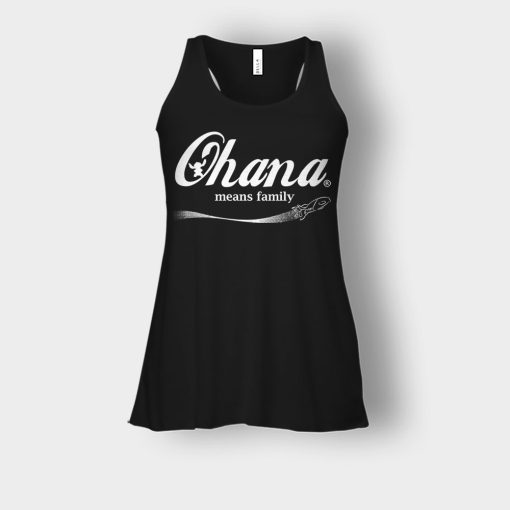 Ohana-Means-Family-Coca-Disney-Lilo-And-Stitch-Bella-Womens-Flowy-Tank-Black