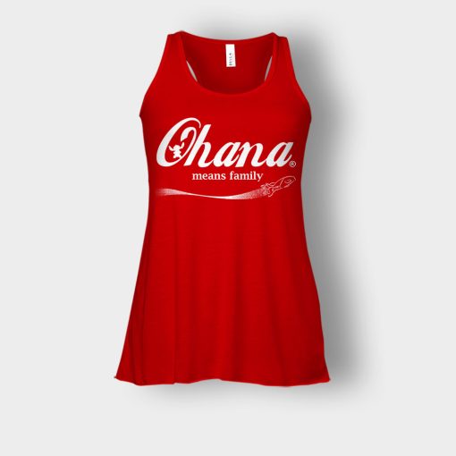 Ohana-Means-Family-Coca-Disney-Lilo-And-Stitch-Bella-Womens-Flowy-Tank-Red