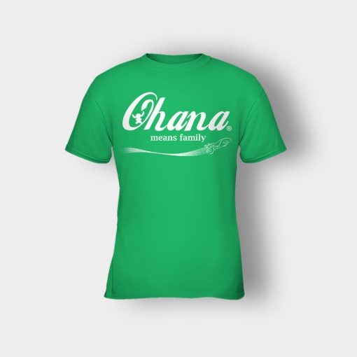 Ohana-Means-Family-Coca-Disney-Lilo-And-Stitch-Kids-T-Shirt-Irish-Green