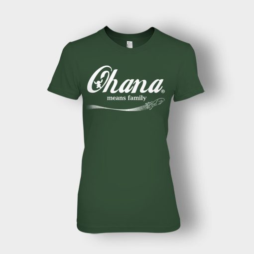 Ohana-Means-Family-Coca-Disney-Lilo-And-Stitch-Ladies-T-Shirt-Forest