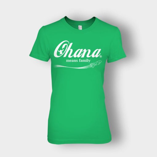 Ohana-Means-Family-Coca-Disney-Lilo-And-Stitch-Ladies-T-Shirt-Irish-Green
