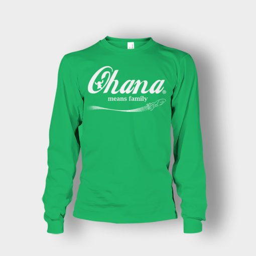 Ohana-Means-Family-Coca-Disney-Lilo-And-Stitch-Unisex-Long-Sleeve-Irish-Green