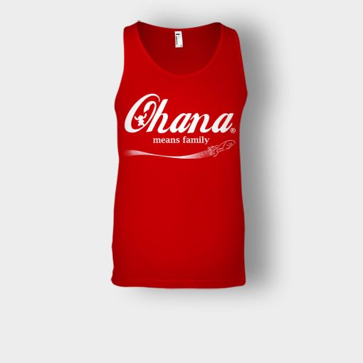 Ohana-Means-Family-Coca-Disney-Lilo-And-Stitch-Unisex-Tank-Top-Red