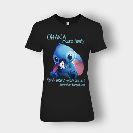 Ohana-Means-Family-Disney-Lilo-And-Stitch-Ladies-T-Shirt-Black