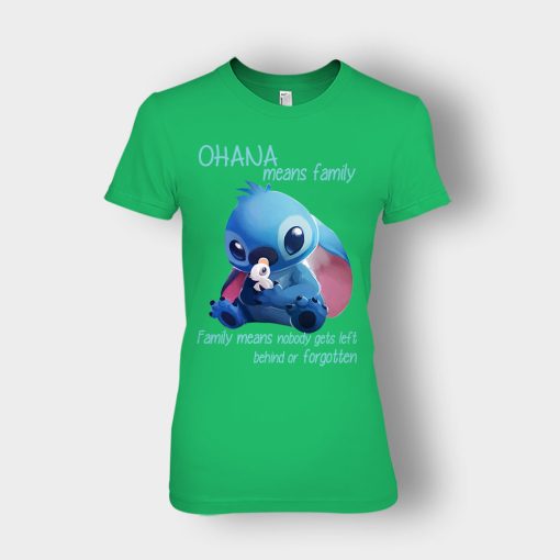 Ohana-Means-Family-Disney-Lilo-And-Stitch-Ladies-T-Shirt-Irish-Green