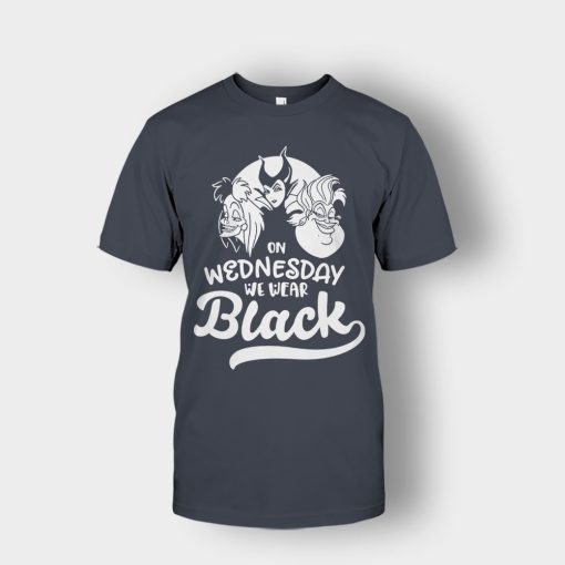 On-Wednesday-We-Wear-Black-Disney-Maleficient-Inspired-Unisex-T-Shirt-Dark-Heather