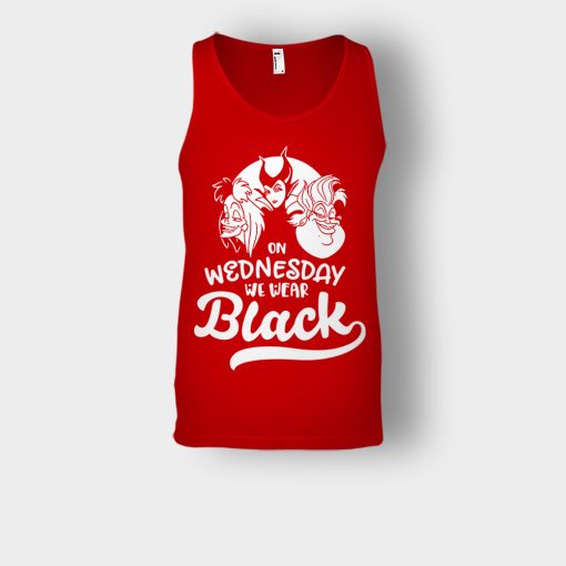 On-Wednesday-We-Wear-Black-Disney-Maleficient-Inspired-Unisex-Tank-Top-Red