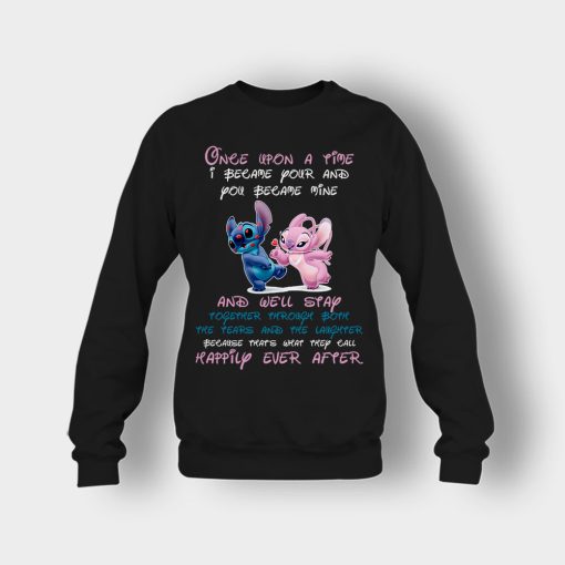 Once-Upon-A-Time-Disney-Lilo-And-Stitch-Crewneck-Sweatshirt-Black