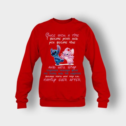 Once-Upon-A-Time-Disney-Lilo-And-Stitch-Crewneck-Sweatshirt-Red