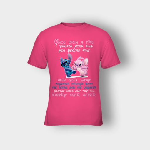 Once-Upon-A-Time-Disney-Lilo-And-Stitch-Kids-T-Shirt-Heliconia