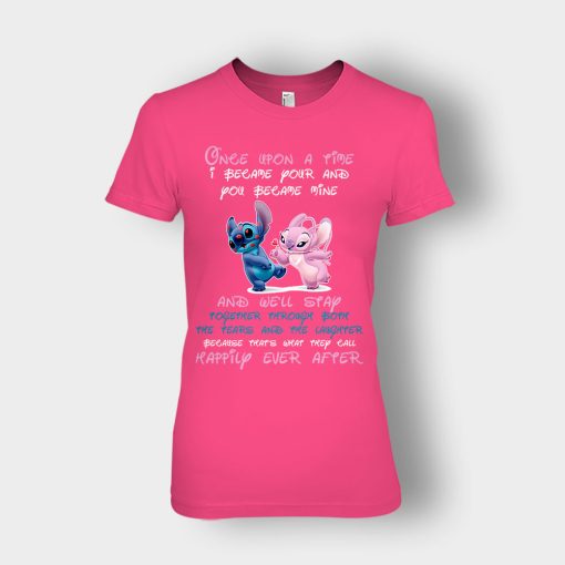 Once-Upon-A-Time-Disney-Lilo-And-Stitch-Ladies-T-Shirt-Heliconia