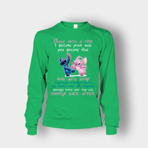 Once-Upon-A-Time-Disney-Lilo-And-Stitch-Unisex-Long-Sleeve-Irish-Green