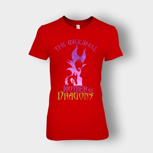 Original-Mother-Of-Dragons-Disney-Maleficient-Inspired-Ladies-T-Shirt-Red