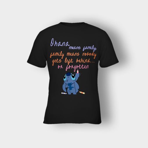 Paint-My-Love-Disney-Lilo-And-Stitch-Kids-T-Shirt-Black