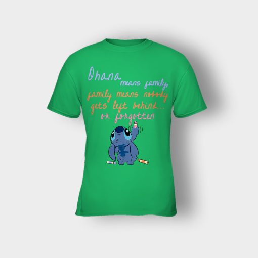 Paint-My-Love-Disney-Lilo-And-Stitch-Kids-T-Shirt-Irish-Green