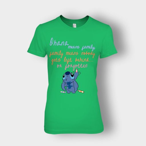 Paint-My-Love-Disney-Lilo-And-Stitch-Ladies-T-Shirt-Irish-Green